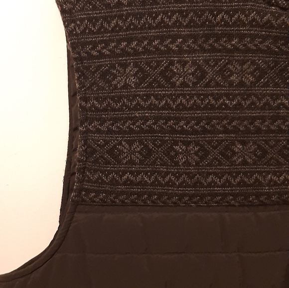 TELLURIDE .WOMEN'S VEST. SZ::XL FULL ZIPPED UP. QUILTED .BLACK - Picture 5 of 8